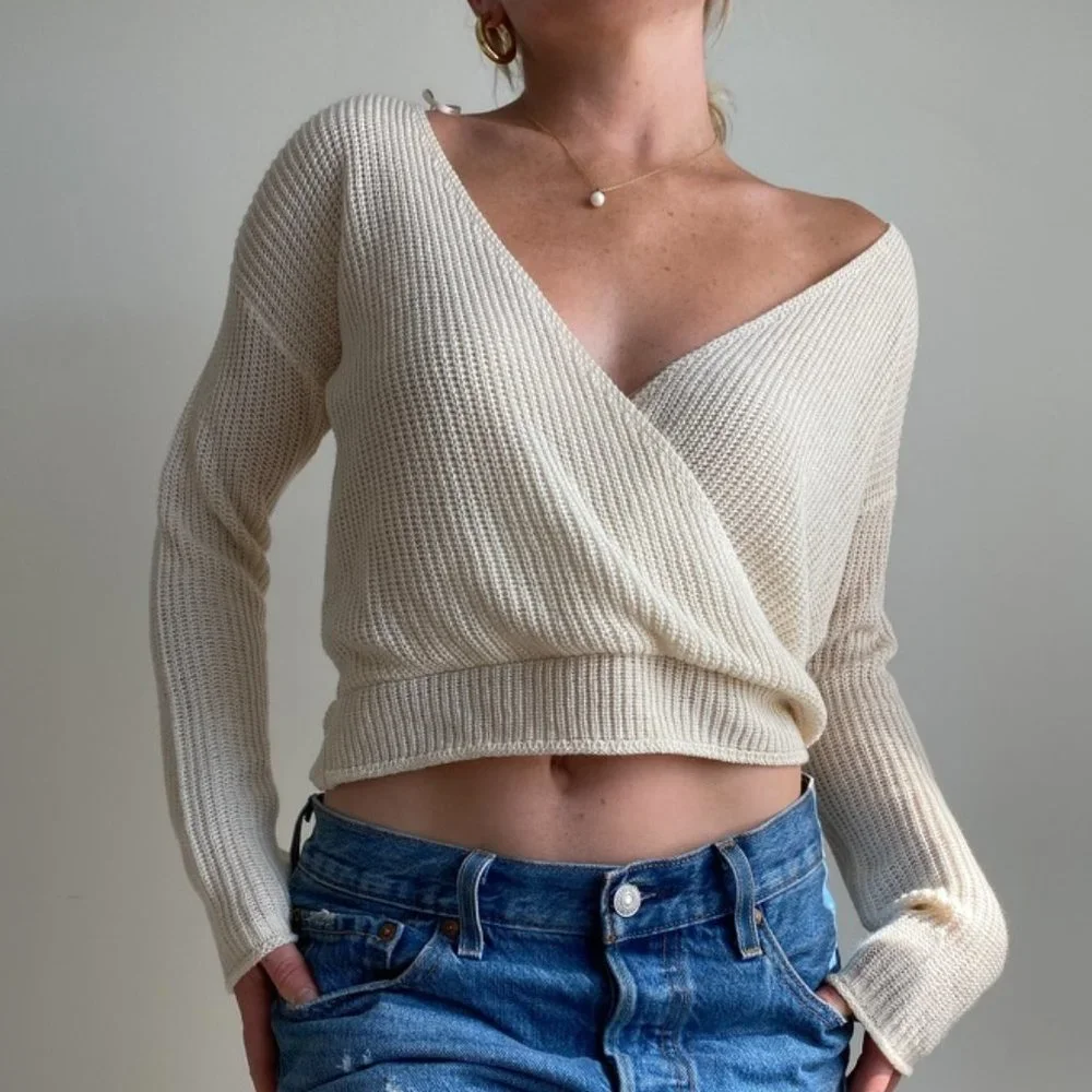 Backless sweater - Picture 2 of 3
